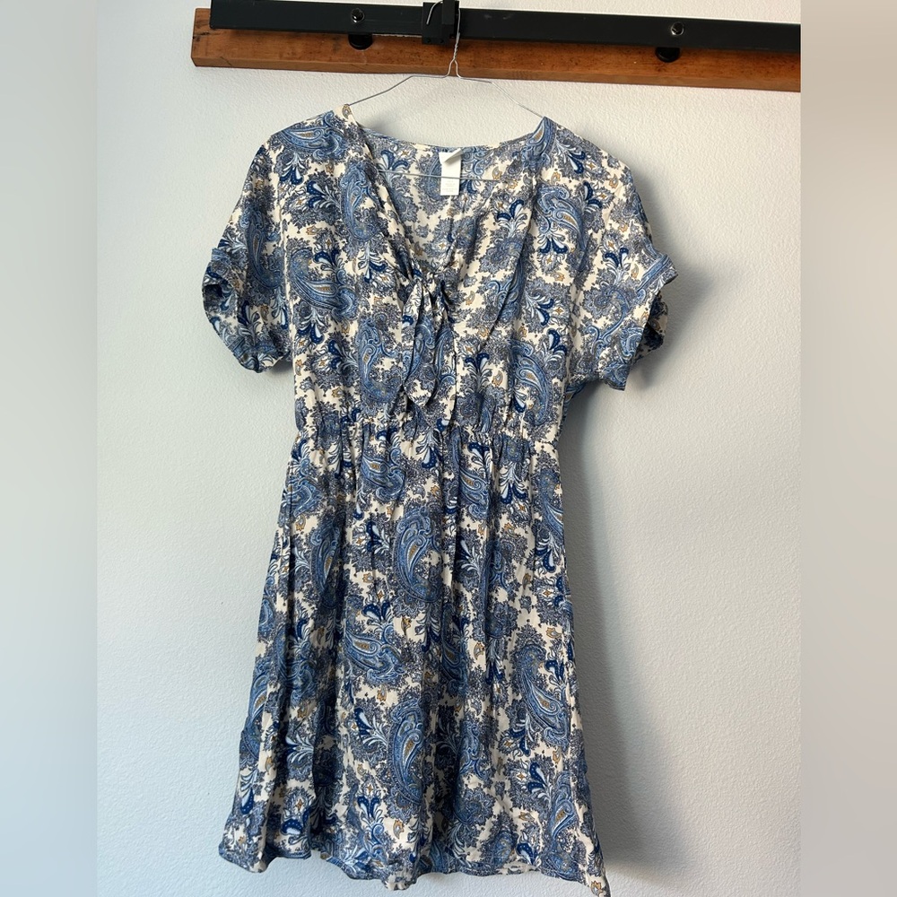H&M paisley dress
